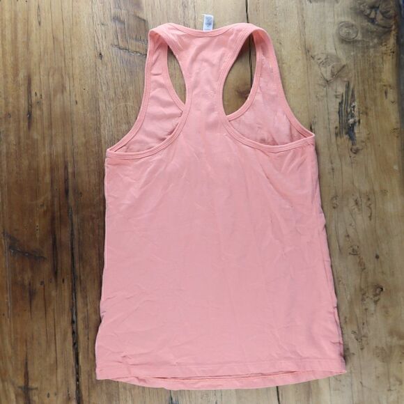 USA STRONG RIPPED INK PEACH RACER BACK TANK TOP SIZE SMALL - Picture 5 of 6